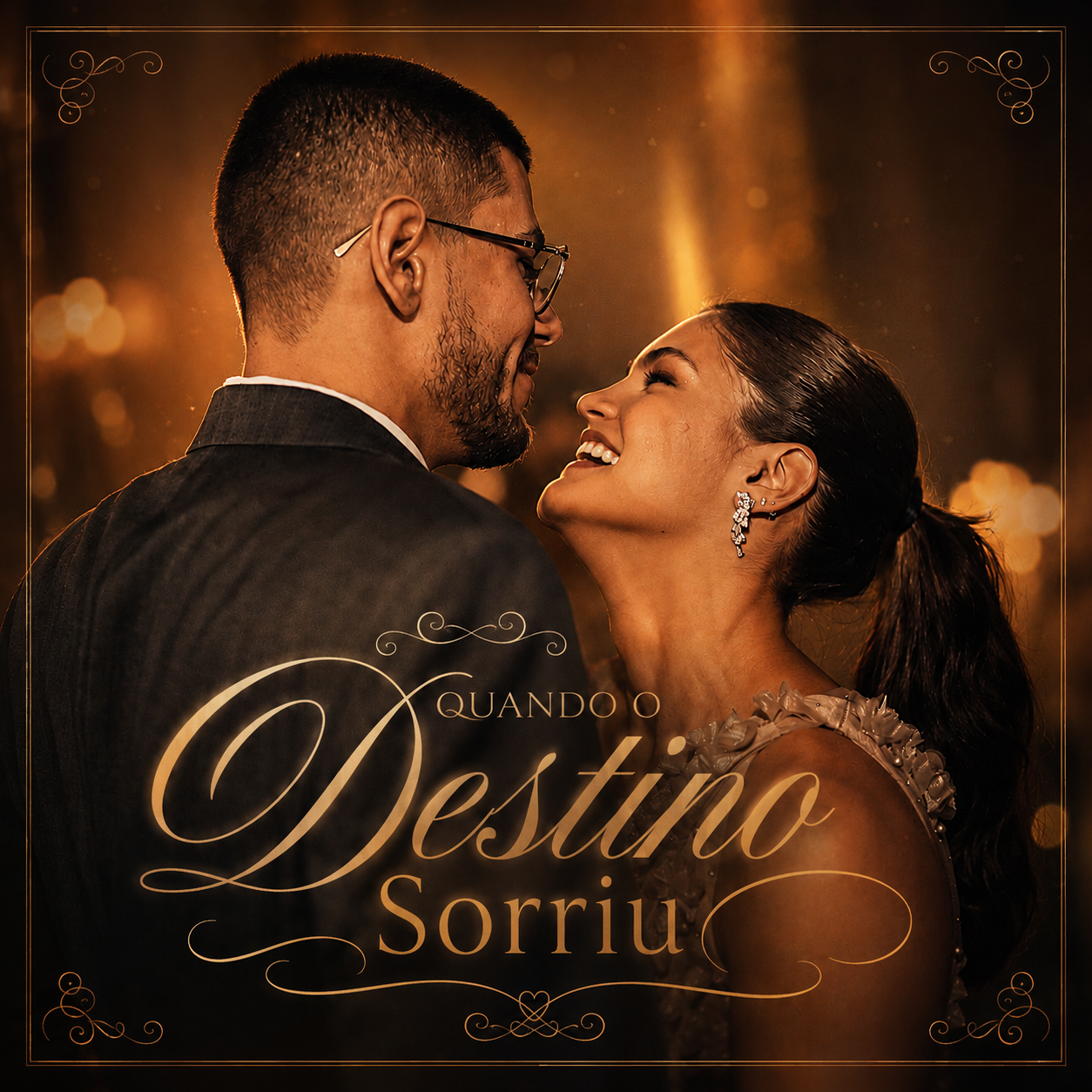 Capa do single Quando o Destino Sorriu - Bruna & Yhan